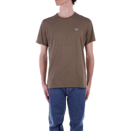 textil Herre T-shirts m. korte ærmer Barbour MTS0670 Grøn