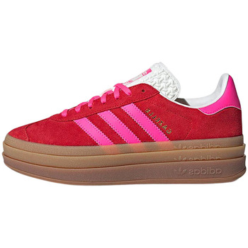 Sko Vandresko adidas Originals Gazelle Bold Red Pink Rød
