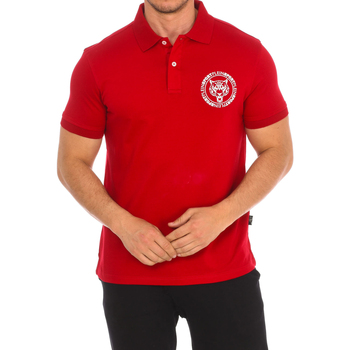 textil Herre Polo-t-shirts m. korte ærmer Philipp Plein Sport PIPS508-52 Rød