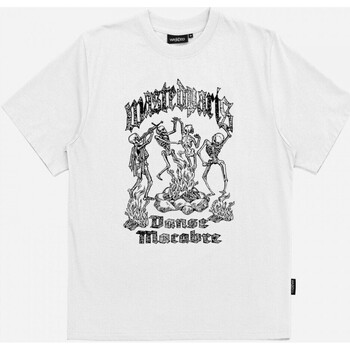 Wasted T-shirt macabre Hvid