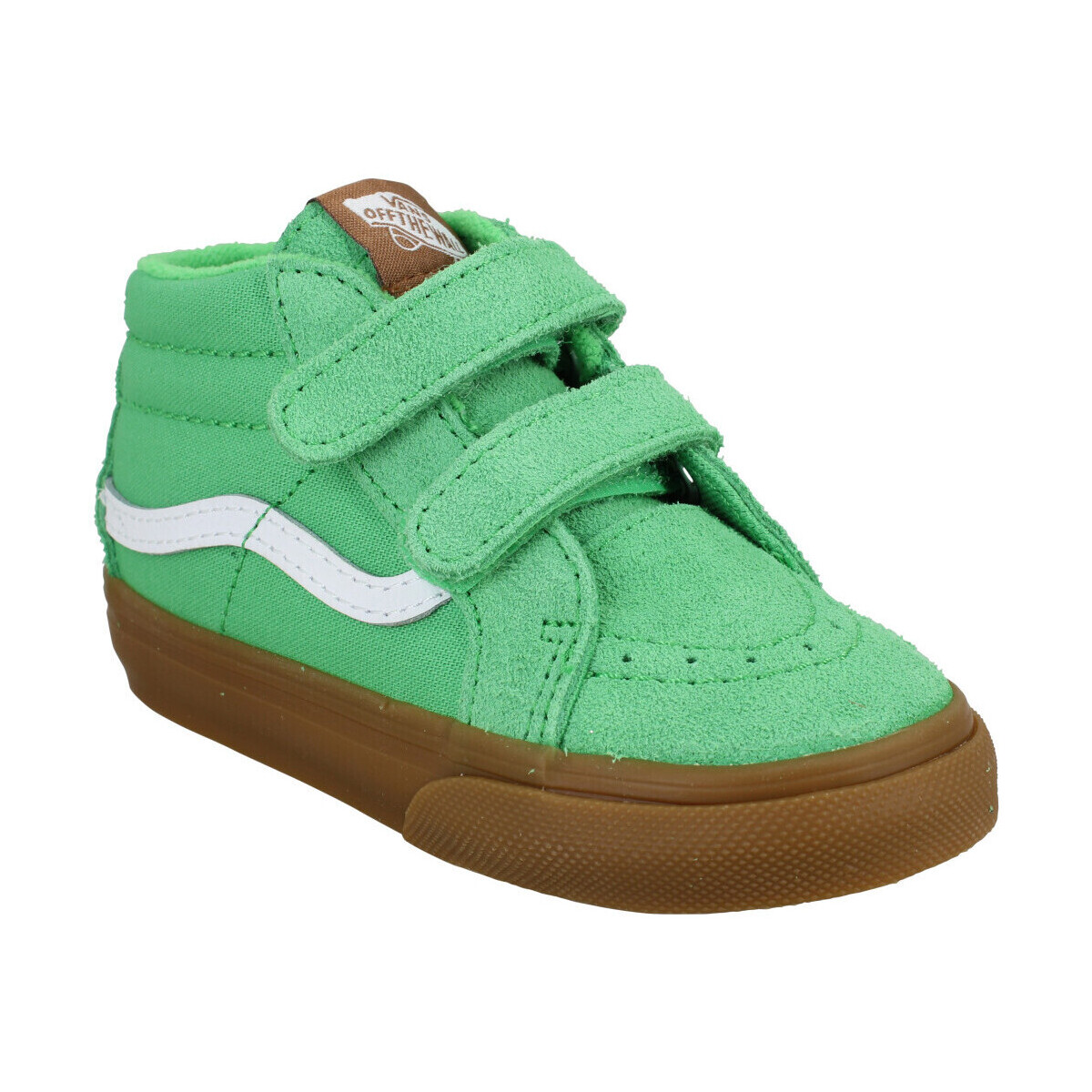 Sko Børn Sneakers Vans Sk8 Mid V Reissue Velours Toile Enfant Green Grøn