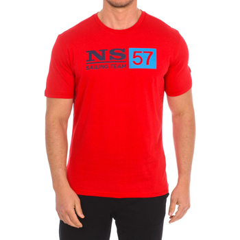 textil Herre T-shirts m. korte ærmer North Sails 9024050-230 Rød