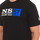 textil Herre T-shirts m. korte ærmer North Sails 9024050-999 Sort