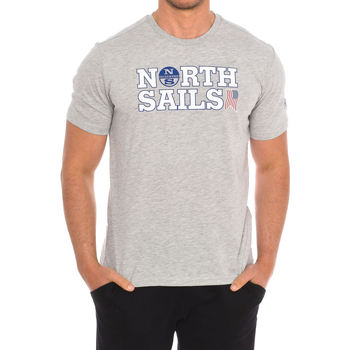 textil Herre T-shirts m. korte ærmer North Sails 9024110-926 Grå