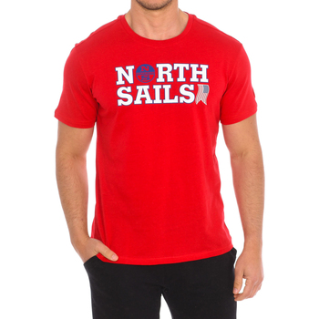 textil Herre T-shirts m. korte ærmer North Sails 9024110-230 Rød