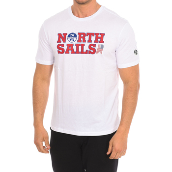 textil Herre T-shirts m. korte ærmer North Sails 9024110-460 Flerfarvet