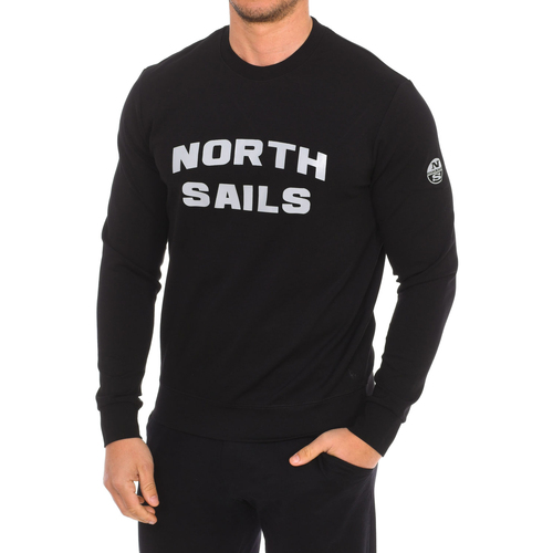 textil Herre Sweatshirts North Sails 9024170-999 Sort