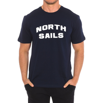textil Herre T-shirts m. korte ærmer North Sails 9024180-800 Marineblå