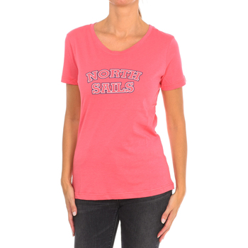 textil Dame T-shirts m. korte ærmer North Sails 9024320-158 Pink