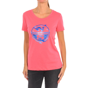 textil Dame T-shirts m. korte ærmer North Sails 9024340-158 Pink