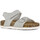 Sko Pige Sandaler Colors of California Bio sandal microglitter Sølv