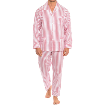 textil Herre Pyjamas / Natskjorte Kisses&Love KL30194 Hvid