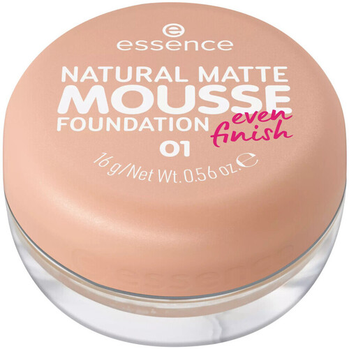 skoenhed Dame Foundation & base Essence Natural Matte Mousse Foundation - 01 Pink
