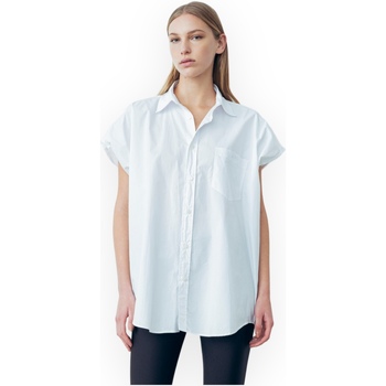 textil Dame Skjorter / Skjortebluser GaËlle Paris GAABW00545PTTL0013 BI01 Hvid