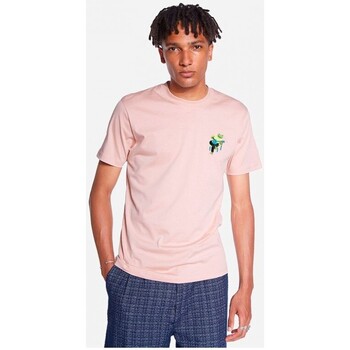textil Herre T-shirts m. korte ærmer Ollow  Pink