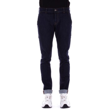 textil Herre Lige jeans Dondup UP439 DS0257A27 Blå