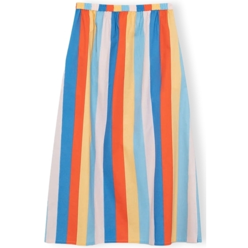 textil Dame Nederdele Compania Fantastica COMPAÑIA FANTÁSTICA Skirt 40108 - Stripes Flerfarvet