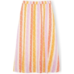 textil Dame Nederdele Compania Fantastica COMPAÑIA FANTÁSTICA Skirt 40104 - Stripes Flerfarvet