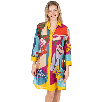 textil Dame Kjoler Isla Bonita By Sigris Kjole Flerfarvet