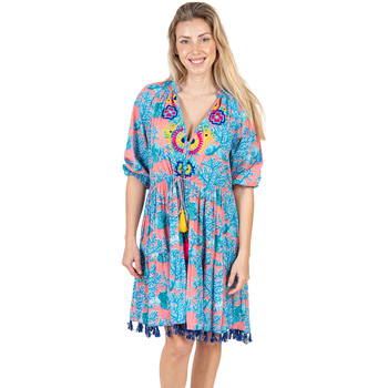 textil Dame Korte kjoler Isla Bonita By Sigris Kjole Blå