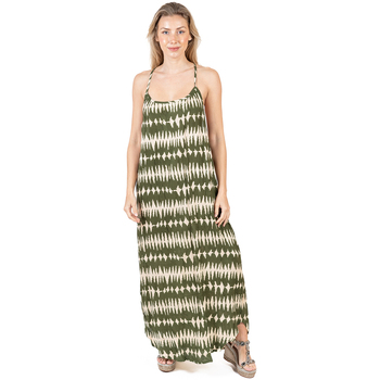 textil Dame Lange kjoler Isla Bonita By Sigris Kjole Grøn