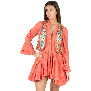 textil Dame Korte kjoler Isla Bonita By Sigris Kjole Pink