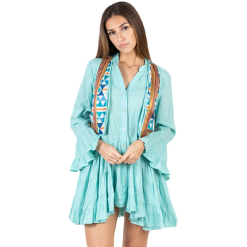 textil Dame Korte kjoler Isla Bonita By Sigris Kjole Blå