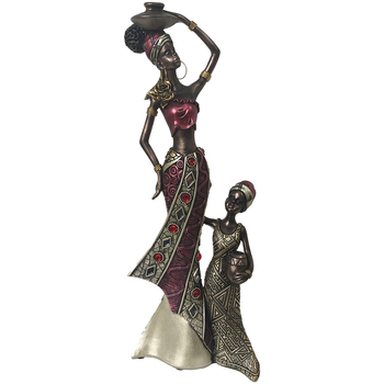 Indretning Små statuer og figurer Signes Grimalt Afrikansk Figur Grå