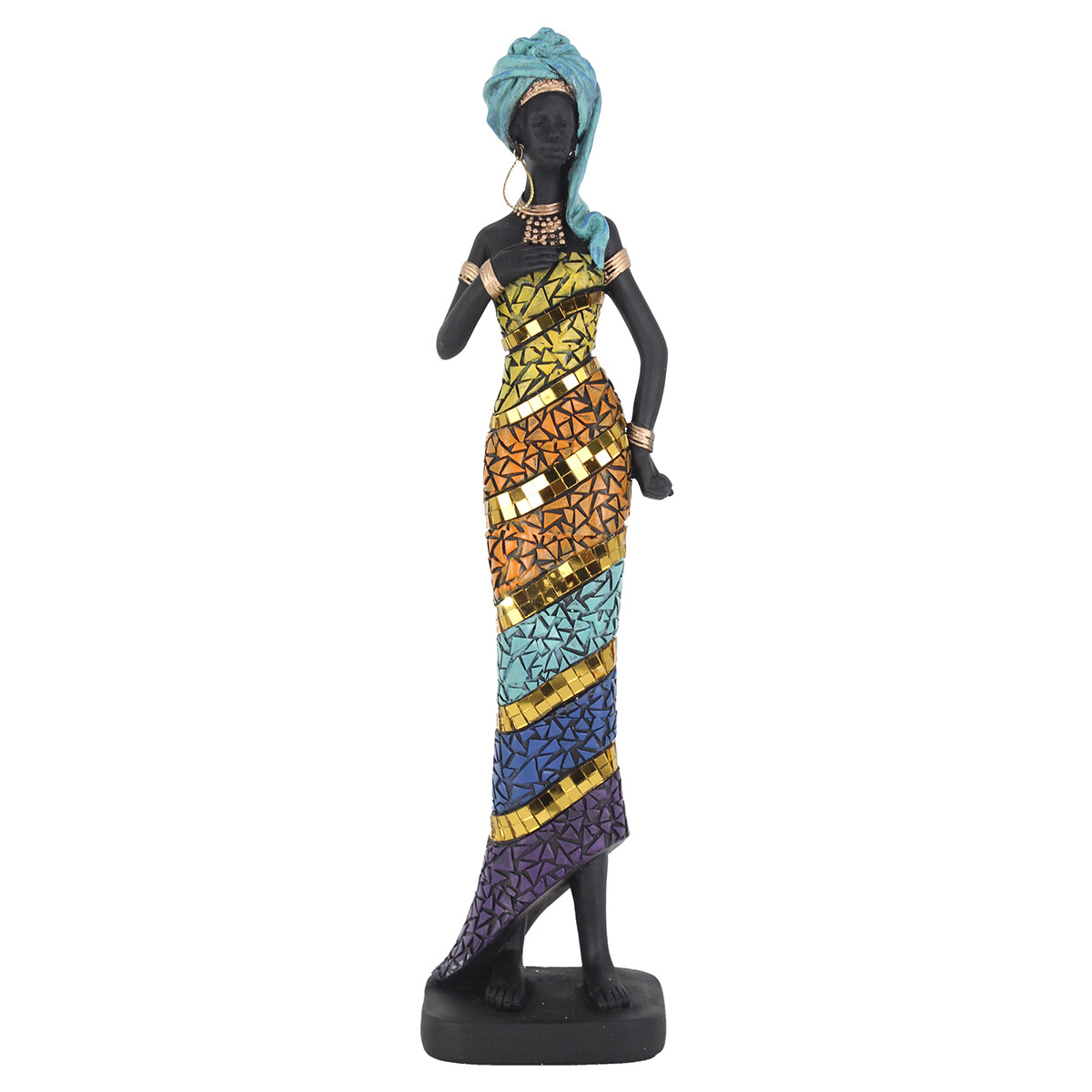Indretning Små statuer og figurer Signes Grimalt Afrikansk Grå