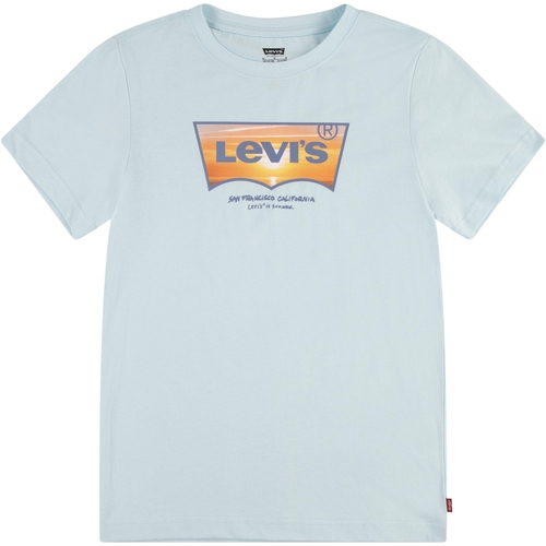 textil Pige T-shirts m. korte ærmer Levi's 235283 Blå