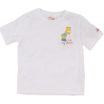 textil Dreng T-shirts m. korte ærmer Mc2 Saint Barth TSH0001 00602F Hvid