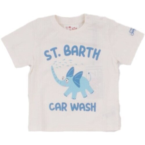 textil Dreng T-shirts m. korte ærmer Mc2 Saint Barth TSH0001 02175F Andet