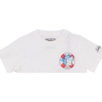 textil Dreng T-shirts m. korte ærmer Mc2 Saint Barth TSH0001 03060F Hvid