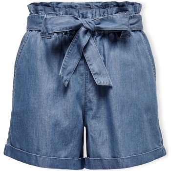textil Dame Shorts Only Noos Bea Smilla Shorts - Medium Blue Denim Blå