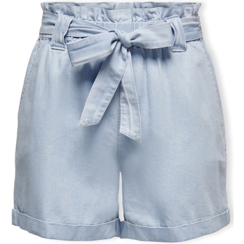 textil Dame Shorts Only Noos Bea Smilla Shorts - Light Blue Denim Blå