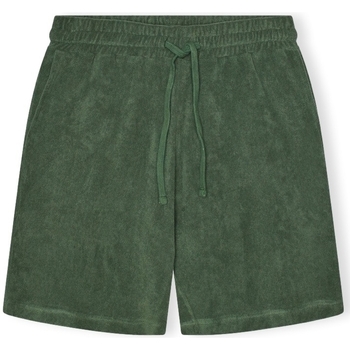 textil Herre Shorts Revolution Terry Shorts 4039 - Dustgreen Grøn