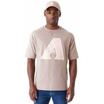 textil Herre T-shirts & poloer New-Era World series bp os tee aridia Brun