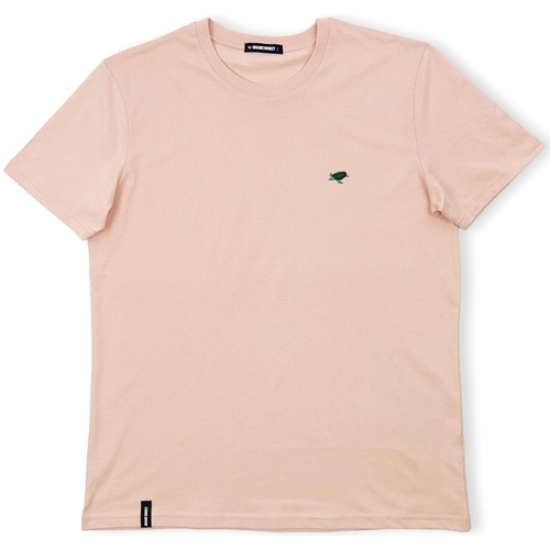 textil Herre T-shirts & poloer Organic Monkey Ninja T-Shirt - Salmon Pink