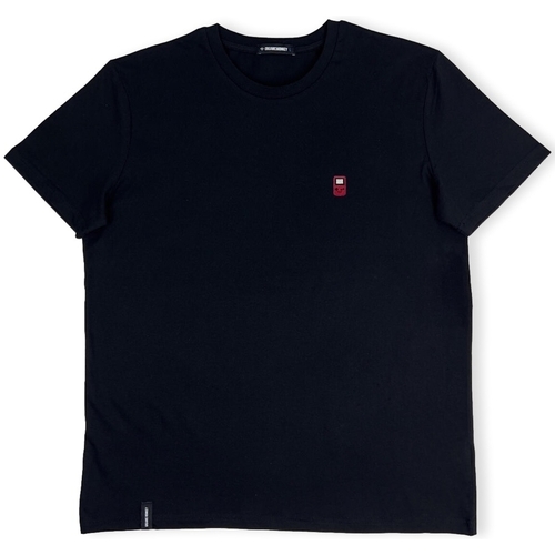 textil Herre T-shirts & poloer Organic Monkey VR T-Shirt - Black Sort
