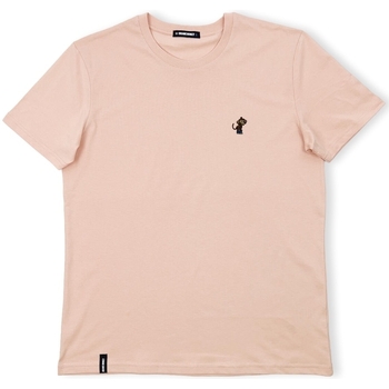 textil Herre T-shirts & poloer Organic Monkey Ay Caramba T-Shirt - Salmon Pink