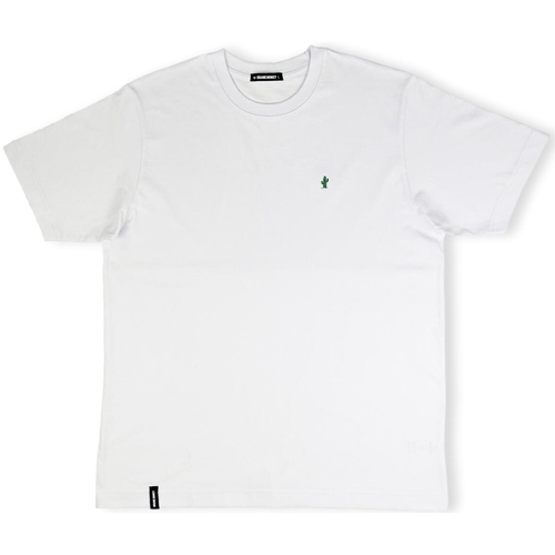 textil Herre T-shirts & poloer Organic Monkey Spikey Lee T-Shirt - White Hvid