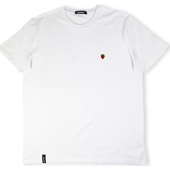 textil Herre T-shirts & poloer Organic Monkey Strawberry T-Shirt - White Hvid