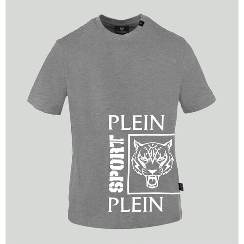 textil Herre T-shirts m. korte ærmer Philipp Plein Sport - tips406 Grå