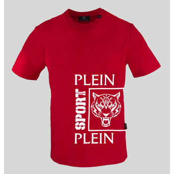 textil Herre T-shirts m. korte ærmer Philipp Plein Sport - tips406 Rød