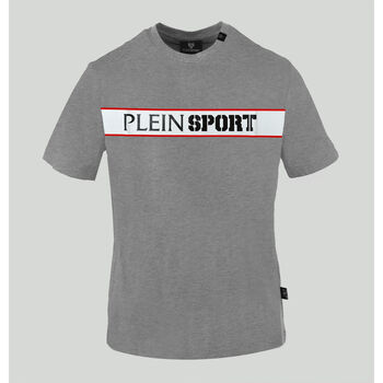 textil Herre T-shirts m. korte ærmer Philipp Plein Sport - tips405 Grå