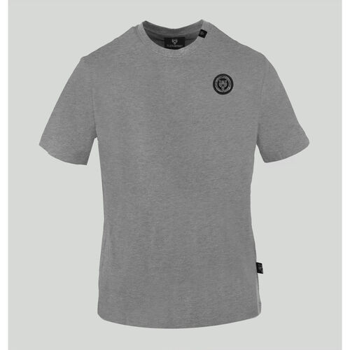 textil Herre T-shirts m. korte ærmer Philipp Plein Sport tips40494 grey Grå