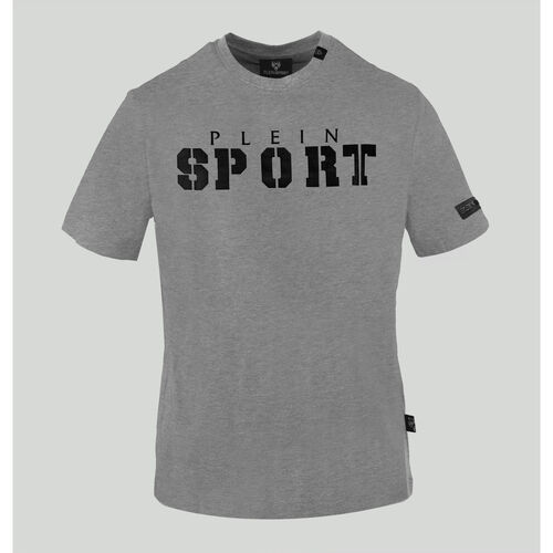 textil Herre T-shirts m. korte ærmer Philipp Plein Sport - tips400 Grå