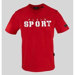 textil Herre T-shirts m. korte ærmer Philipp Plein Sport - tips400 Rød