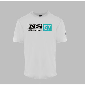 textil Herre T-shirts m. korte ærmer North Sails - 9024050 Hvid