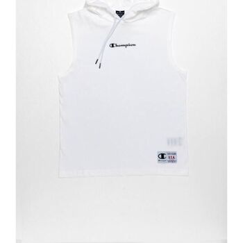 textil Herre Langærmede T-shirts Champion - 218772 Hvid